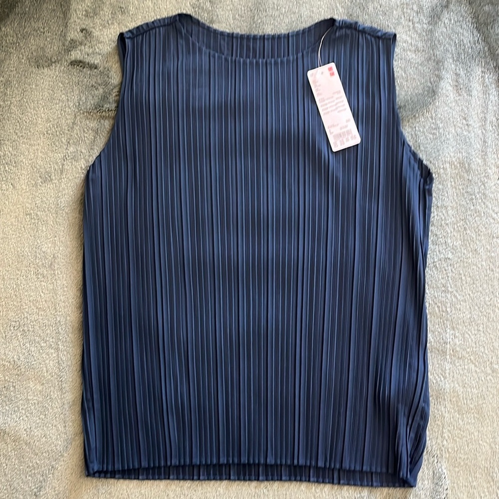 UNIQLO Navy Blue Blouse